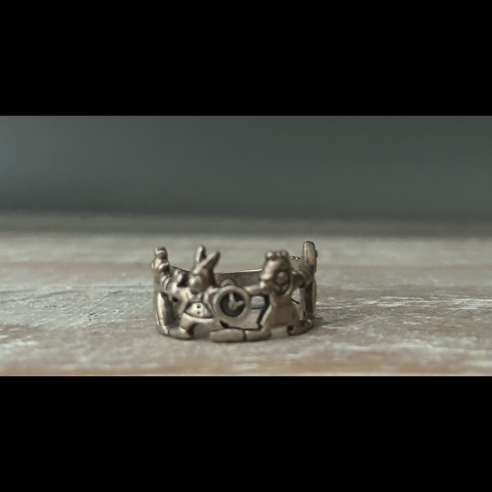 Vintage Alice in Wonderland ring